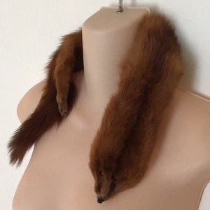 MINK collar VINTAGE full body